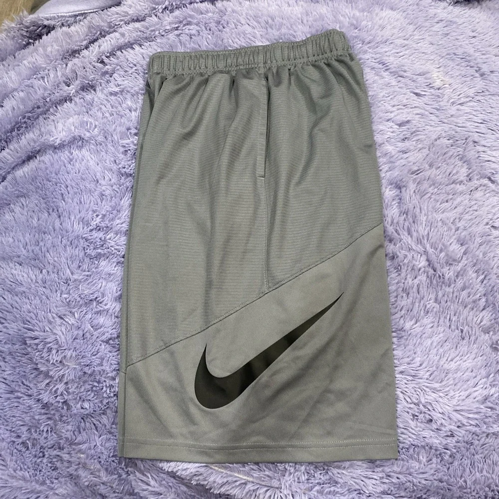 Nike Dry‎ Hybrid Basketball Shorts Gym Casual Gray822952-65 youth Large